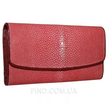 Женский кошелек из кожи ската (ST 52 SA Red)