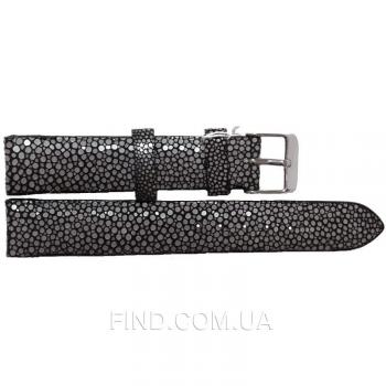 Ремешок для часов из кожи ската (STWS 04 SA Black)