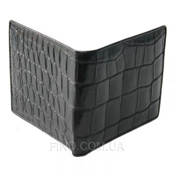 Портмоне из кожи сиамского крокодила (ALM 03 EX Black)