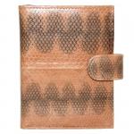 Мужской кошелек из кожи морской змеи (SN 76 Tan)