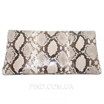 Женская сумка из кожи питона (PTC 105 Natural)