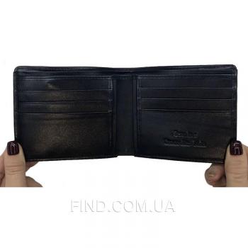 Мужское портмоне из кожи сиамского крокодила (ALM 03-2 BS Black)
